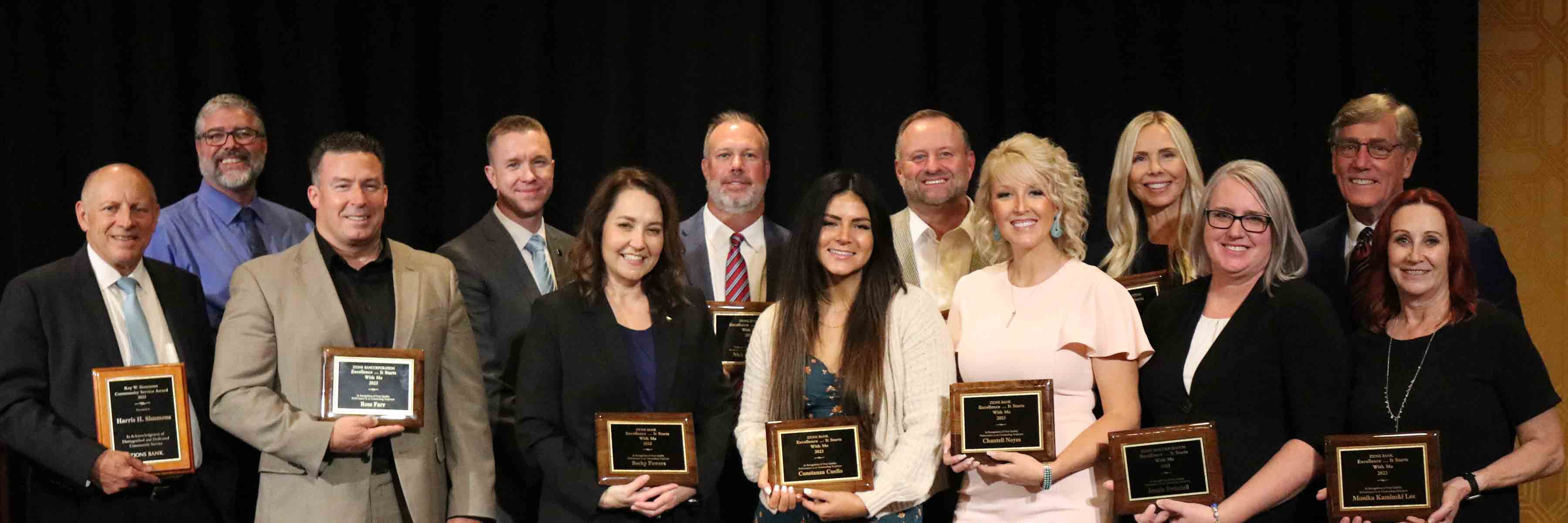 Zions Bank Honors Employees for Outstanding Service