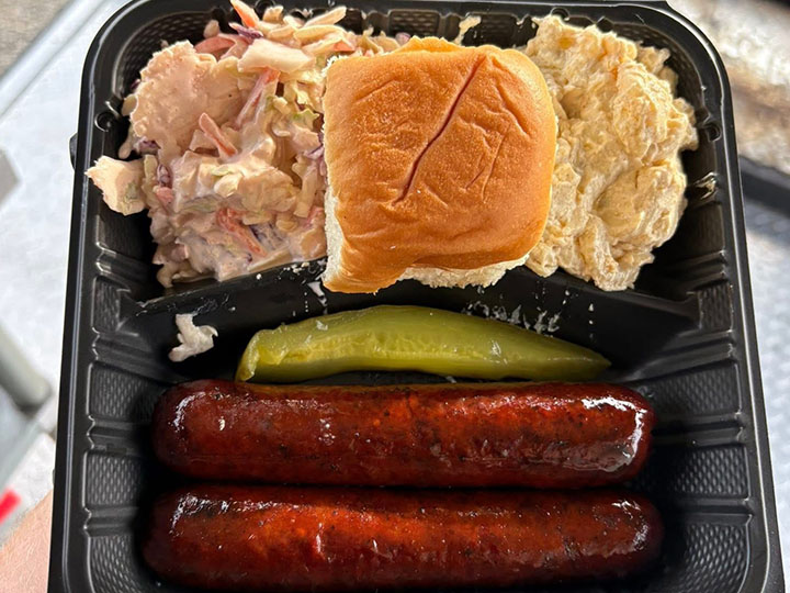 Plate of food